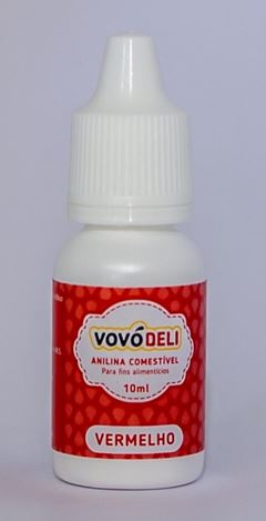 VOVODELI ANILINA VERMELHA 10ML