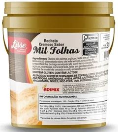 ADM RECHEIO MIL FOLHAS LISSE BD4KG GRANFIL