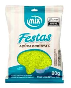 AÇÚCAR CRISTAL VERDE (20UNX80,000G)