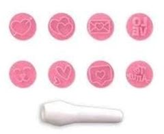 BLUESTAR KIT CARIMBOS AMOR ROSA BEBE