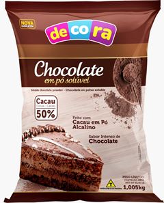 CHOCOLATE PO SOLUVEL 50% DONA JURA 1,005KG