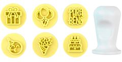 BLUESTAR CARIMB PARABENS AMARELO PCT/10