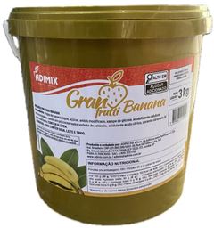 ADM RECHEIO BANANA 4X3KG GRANFRUTTI
