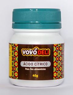 VOVO DELI ACIDO CITRICO 40G FD C/12 UN