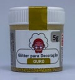 VOVODELI GLITTER DECORACAO OURO 5G