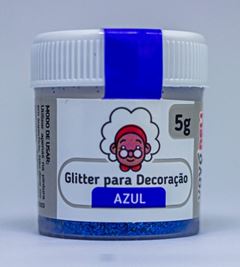 VOVODELI GLITTER DECORACAO AZUL 5G