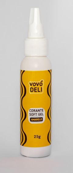 VOVODELI CORANTE SOFTGEL AMARELO 25G