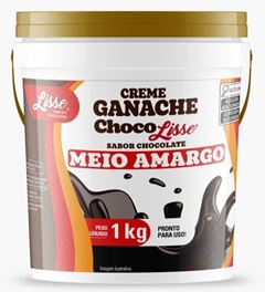 ADM CREME GANACH MEIO AMARGO CHOCOLISSE 1KG