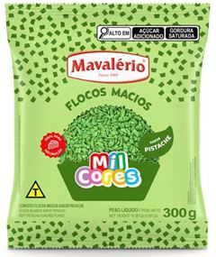 M 8549 FLOCOS MACIO PISTACHE PC300G