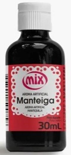 MIX AROMA ARTIFICIAL MANTEIGA 30ML