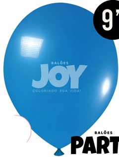 BALAO 9 PARTY AZUL ROYAL JOY C/50UN