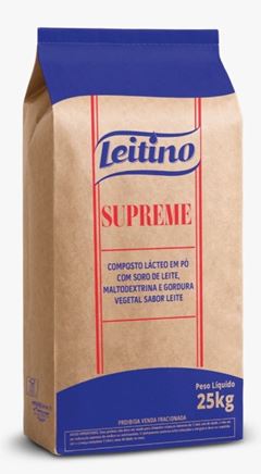 COMPOSTO LACTEO C/MALTO SUPREME LEITINO 25KG
