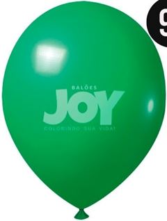 BALAO 9 PARTY VERDE BANDEIRA JOY C/50UN