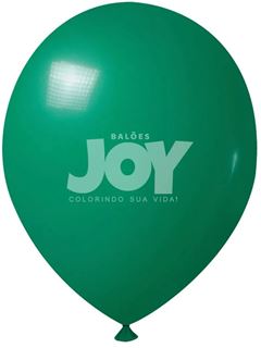 BALAO 9 PARTY VERDE ESMERALDA JOY C/50UN