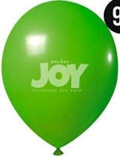 BALAO 9 PARTY VERDE LIMAO JOY C/50UN