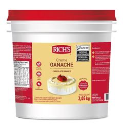 RICHS CREME GANACHE CHOCOLATE BRANCO BALDE 2,05KG