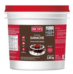 RICHS CREME GANACHE CHOCOLATE MEIO AMARGO BALDE 2,05KG