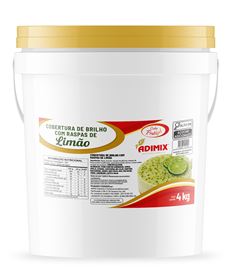 ADIMIX COBERTURA DE BRILHO COM RASPAS DE LIMÃO 4KG