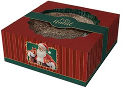 CAIXA BOLO GUIRLANDA NOEL PC/10UN