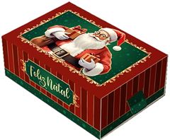 CAIXA GAVETA 6 DOCES NOEL PC/10UN