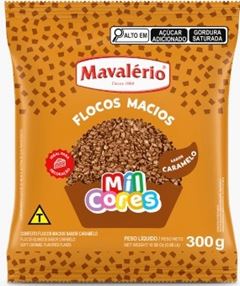 M 8587 FLOCOS MACIO CARAMELO PCT300G