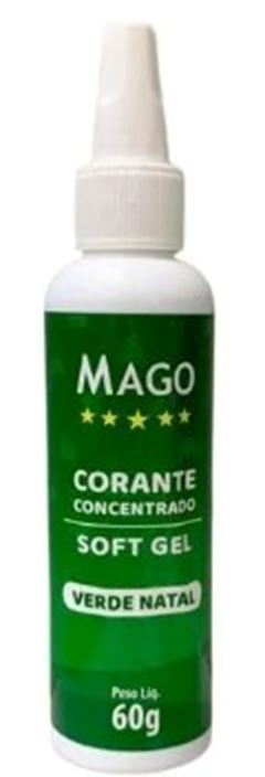 MAGO CORANTE SOFT GEL VERDE NATAL 60G