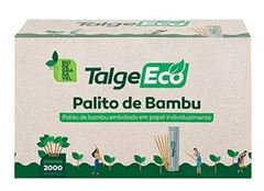 PALITO DENTE BAMBU EMB ECO TALGE C/2000