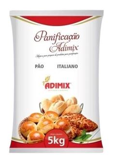 PÃO ITALIANO, ADIMIX, PACOTE 5KG