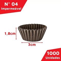 FORMA PAPEL N.4 MARROM INDAPOL 2 LADOS PC10X100U