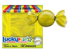 LUCKYFEST EMB TRUFA LISA OURO RIC PC/100