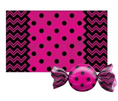 LUCKYFEST EMB TRUFA POA PRET/PINK PC/100