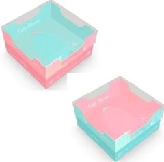 CAIXA ENCANTO KID 50G AZUL E ROSA PC/5UN