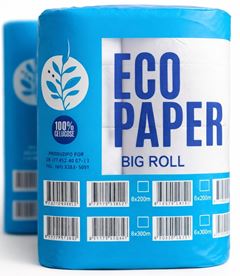 PAPEL HIG BIG ROLL ECOPAPER FD8X130M