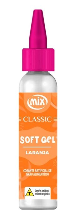 MIX SOFTGEL CLASSIC CORANTE LARANJA 25G