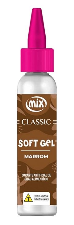 MIX SOFTGEL CLASSIC CORANTE MARROM 25G