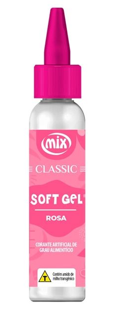 MIX SOFTGEL CLASSIC CORANTE ROSA 25G