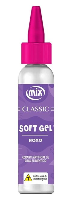 MIX SOFTGEL CLASSIC CORANTE ROXO 25G