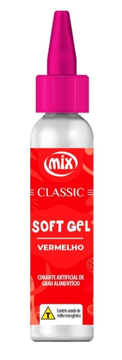 MIX SOFTGEL CLASSIC CORANTE VERMELHO 25G