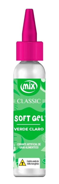 MIX SOFTGEL CLASSIC CORANTE VERDE CLARO 25G
