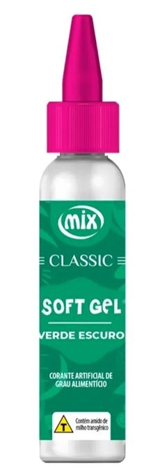 MIX SOFTGEL CLASSIC CORANTE VERDE ESCURO 25G