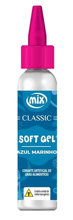 MIX SOFTGEL CLASSIC CORANTE AZUL MARINHO 25G