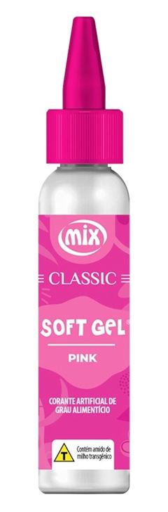 MIX SOFTGEL CLASSIC CORANTE PINK 25G