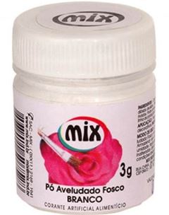 MIX CORANTE PO FOSCO AVELUDADO BRANCO 3G