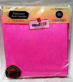 PAPEL BEM CASADO 15X17 PINK 40UN