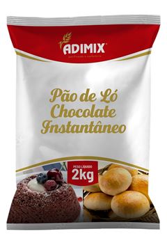 PÃO DE LÓ INSTANTANEO CHOCOLATE BLACK, ADIMIX, PACOTE COM 5,010KG
