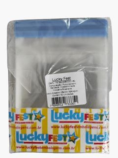 LUCKYFEST SACO ADESIVADO 20X25 PCT/50UN