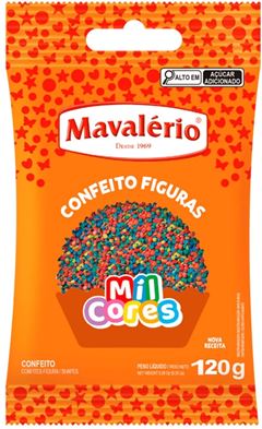 M 4885 CONF FIG CONFETE MIL CORES 120G