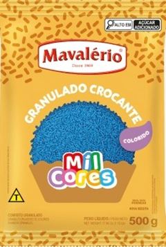 M 4121 GRANULADO CROCANTE AZUL 500G