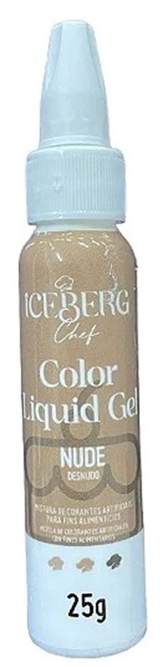 ICEBERG CORANTE LIQ GEL NUDE 25G