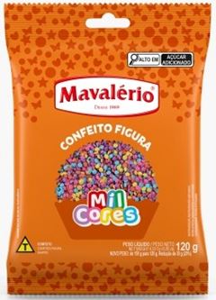 M 4884 CONF FIG CONFETE MIL CORES 120G